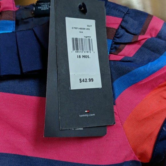 Tommy Hilfiger Baby Girls 18 months dress - Picture 2 of 3